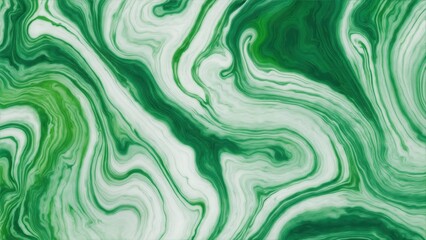 Green and White marble pattern texture abstract background