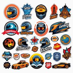 Naklejka premium set of icons