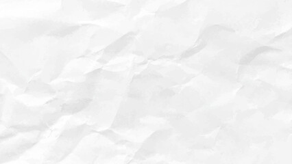 white crumpled paper texture