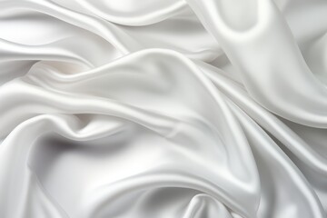Obraz premium white satin fabric texture