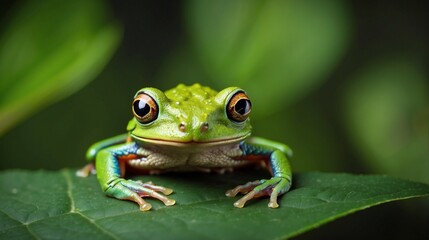 green frog