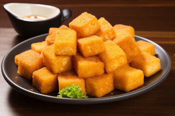 japanese deep fried tofu, Abura-age