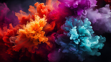 Obraz premium fractal background