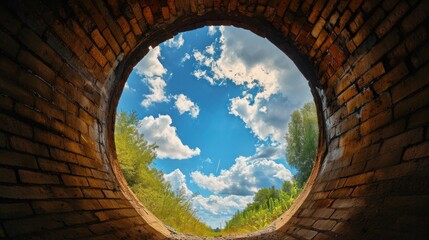 Sky tunnel     