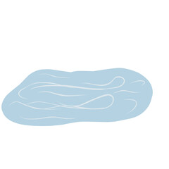 Ice Rink Outdoor in Winter 