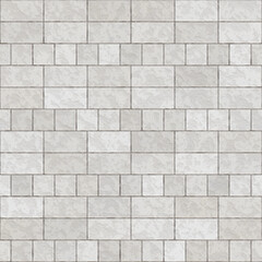 Subway tile seamless pattern. White kitchen, bathroom ceramic tile pattern, metro tunnel wall or floor texture.