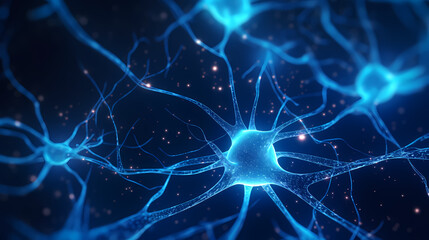 Obraz premium Virus cells abstract science concept, medical research background