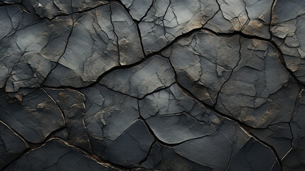 Crack background, textures and patterns of natural or abstract cracks, creating a visually striking and intriguing composition Ai Generative