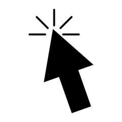 Cursor icon. Vector illustration