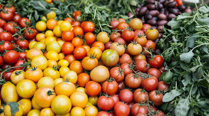 tomatoes in the market