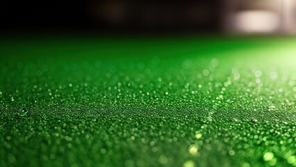 Naklejka premium St. Patrick's Day, abstract green background with bokeh in the background for design, green background for St. Patrick's Day