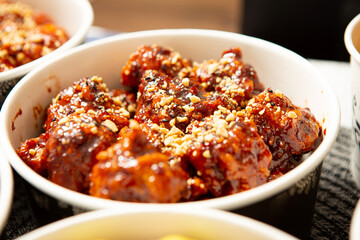 seasoned spicy chicken ,Seasoned Chicken with Garlic 