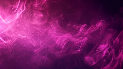 Poster Abstract pink smoke burst background © AiDesign