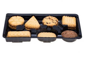 Scottish shortbread isolated