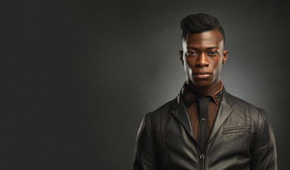 man, dressed in retro style 