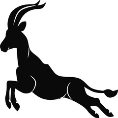 Antelope silhouette icon concept vector © ArtWorks