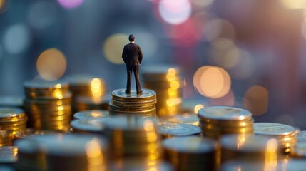 Corporate business, growth and responsibility concept