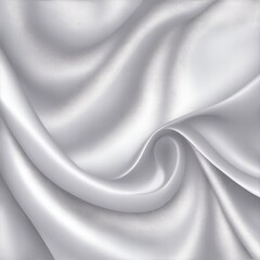 Obraz premium Soft pastel Gray shiny satin silk swirl wave background