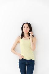 Fototapeta premium 若い女性のポートレート 