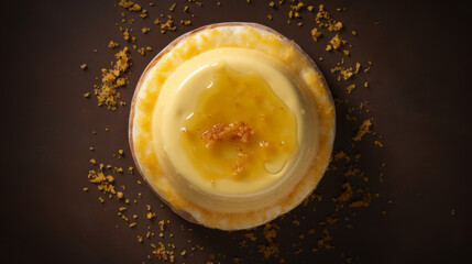 Creamy and indulgent kunafeh, a popular dessert during Ramadan