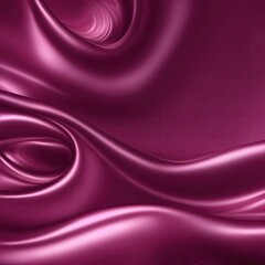 Fototapeta premium Soft pastel maroon shiny satin silk swirl wave background