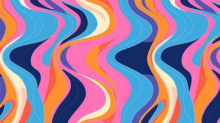 Abstract seamless doodle background, artistic background