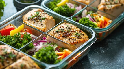 Close Up of Broccoli Tray