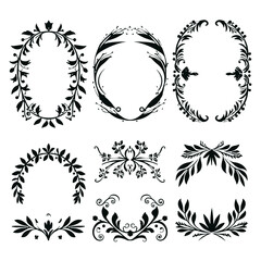 wreath SVG, wreath png, wreath frame, frame svg, frame illustration, wreath illustration, frame, vector, vintage, floral, design, decoration, pattern, ornament, border, illustration, flower, ornate,