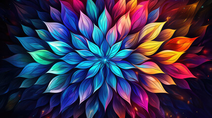 Obraz premium abstract fractal background