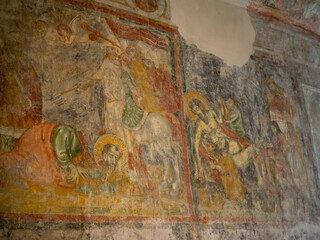 Basilica of the Crucifix frescoes, Amalfi