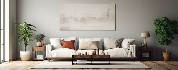 Livingroom interior symmetry