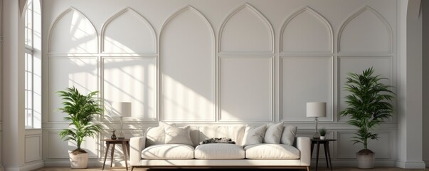 Livingroom interior symmetry