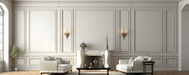 Livingroom interior symmetry