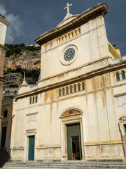 Fototapeta na wymiar Positano Santa Maria Assunta Church