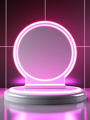 Product podium display creative background, creative template background, cosmetics booth, promotional activities