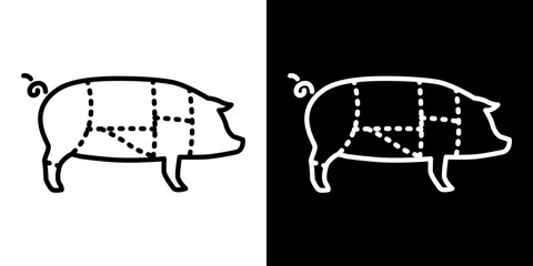 豚肉の部位アイコン