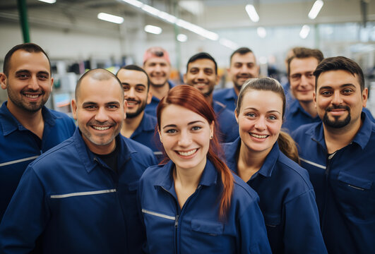 Team Warehouse Factory Teamwork Workers People
