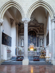 San Lorenzo Maggiore Gothic style chapel, Naples