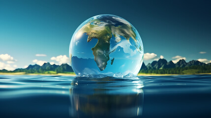 Environmental protection background, world environment day background, protect the environment