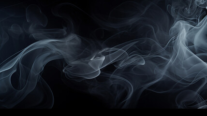 Fototapeta premium black smoke background