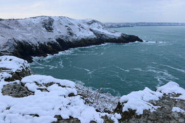 Jersey, U.K. Arctic looking Sorel point.