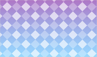 淡紫のダイヤのシンプルグラデーション