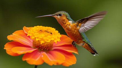 Fototapeta premium hummingbird in flight