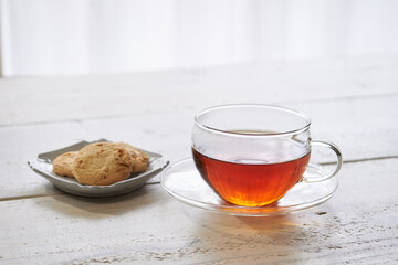 温かい紅茶　イメージ