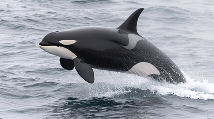 Fototapeta premium dolphin in the water