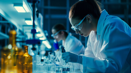 DNAとグローバルを背景とした先進医療・遠隔治療のイメージ　先進技術を使った新しい治療法と人類の希望