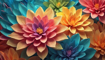 Obraz premium flower background