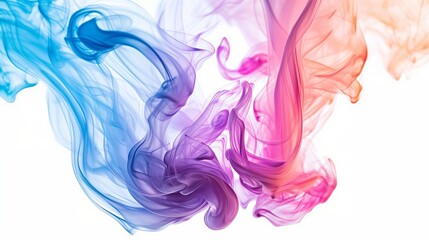 Color Clouds: Ethereal Swirls in Dynamic Hues