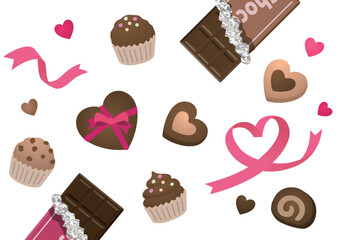 バレンタイン　イラスト