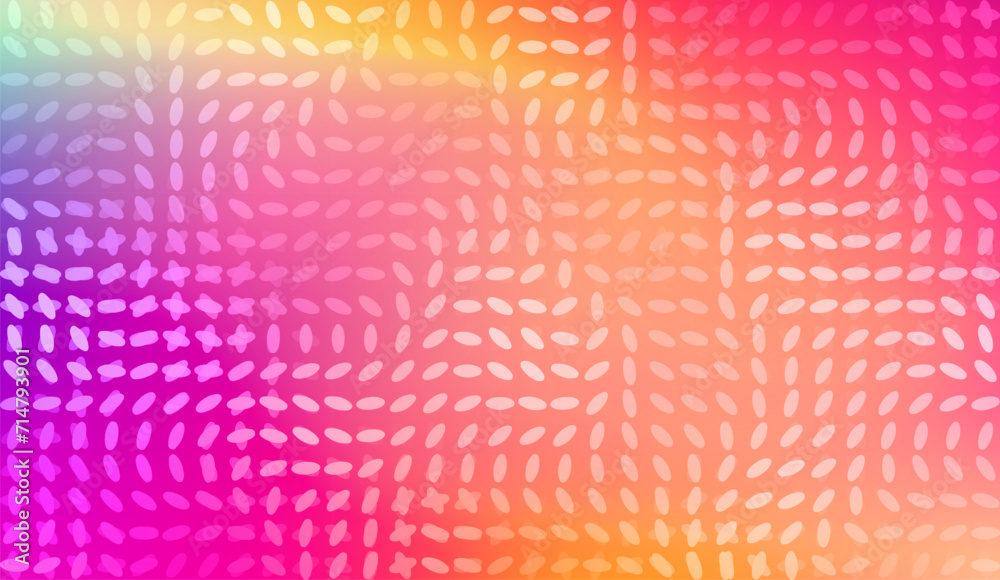 Poster Colorful Gradient with Swirl Geometric Pattern. Vector Dynamic Texture